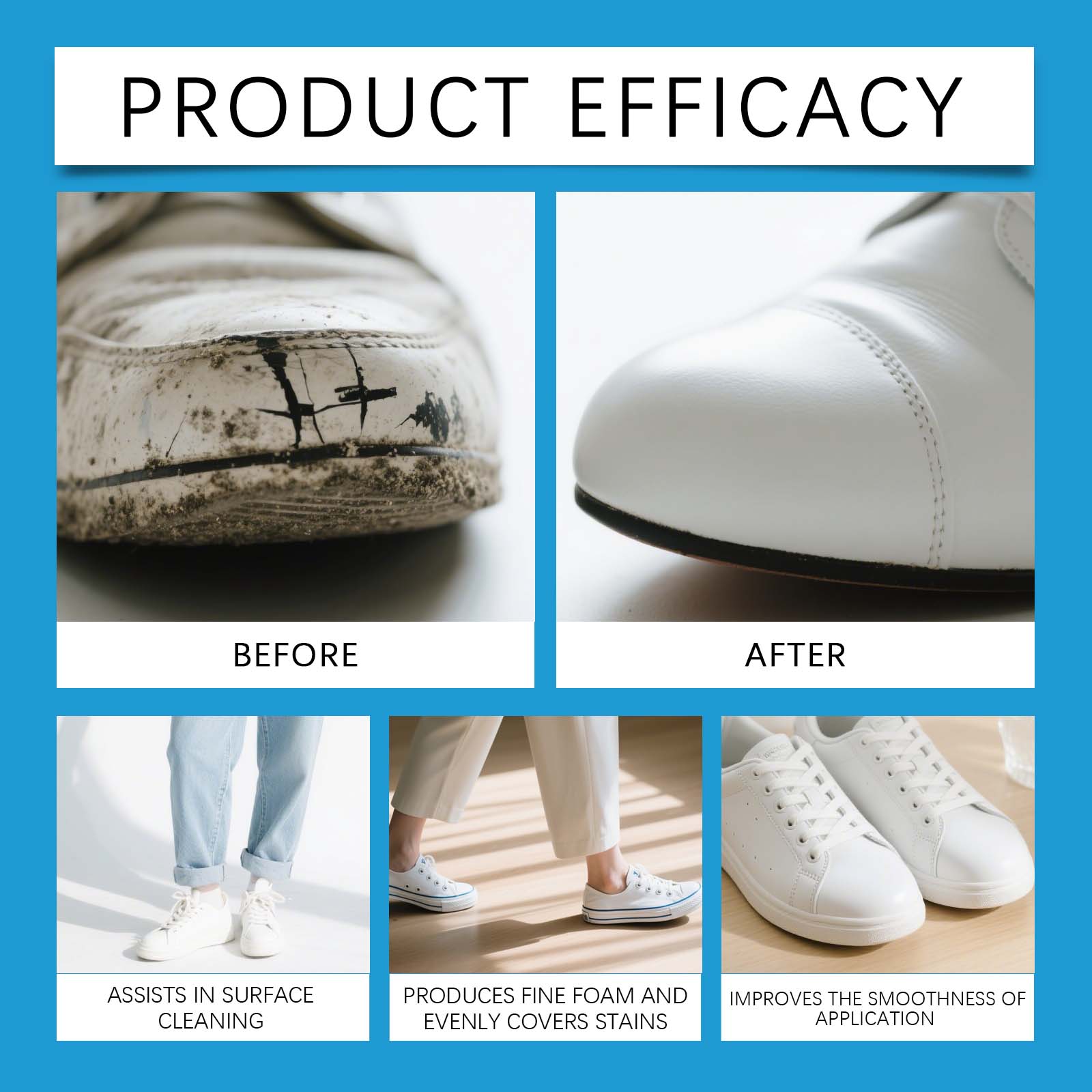 Crema Limpiadora de Zapatos Bl - Sneaker Care Products reseña y precio